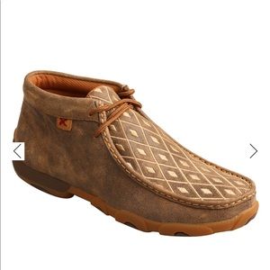 Women’s 7.5 Diamond Driving Moc Shoes Twisted X